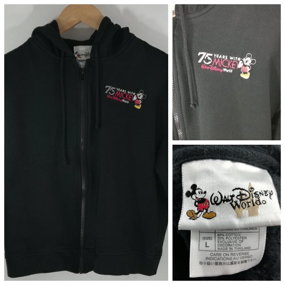 Walt Disney World Kids Hooded Sweatshirt Size L